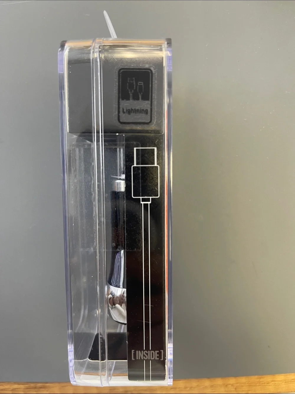 LDNIO LED Display Dual USB Car Charger - Black & Silver